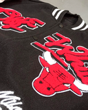 Jaqueta College OW Chicago Bulls - Preta