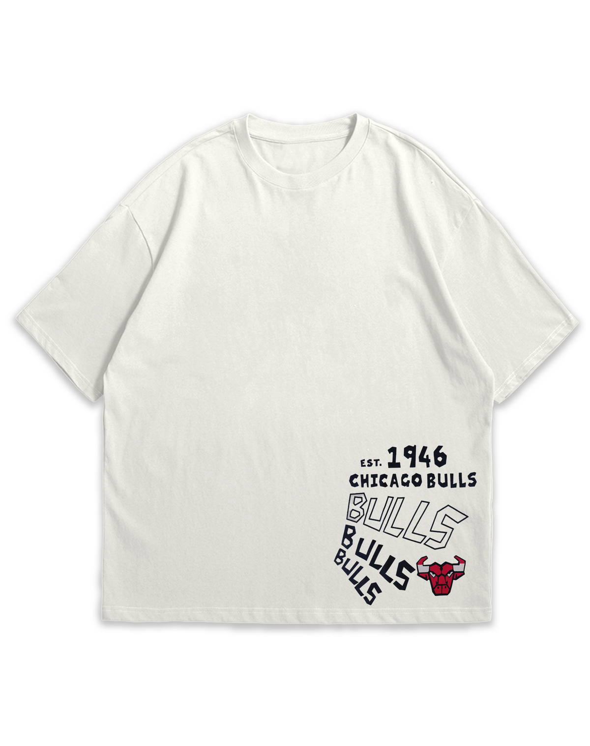 Camiseta Oversized Chicago Bulls