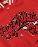 Jaqueta College OW Chicago Bulls - Vermelha